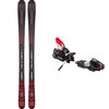 Head USA - KORE X 80 Ski + Prd 12 Binding - Anth/Rd,M.Bk/M.Wh/Fla.Rd