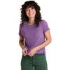 Toad&Co - Foothill Pointelle Baby T-Shirt - Women's - Plum Pattern