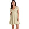 Toad&Co - Freesia Wrap Short-Sleeve Dress - Women's - Gold Print