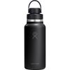 Hydro Flask - 32oz Wide Mouth Water Bottle + Chug Cap - Black2