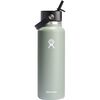 Hydro Flask - 40oz Wide Mouth Water Bottle + Flex Straw Cap