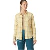 Yellow Cream Box Stripe Pl