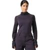Helly Hansen - Lifa Merino MidBlc Hoodie - Women's - Black Grape Arc Reflect Ao