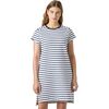 White Navy Stripe