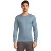 Icebreaker - 200 Oasis SS Crew Top - Men's - Flint Blue