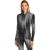 Icebreaker - Merino 260 Tech Vertex LS 1/2-Zip Top GRX1 - Women's - Black/Snow/ Obsidian/Alloy/J