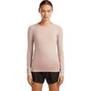 Icebreaker - Merino Blend 260 ZoneKnit Seamless Crewe - Women's - Pink Quartz