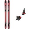 Kastle - ZX 100 Ski + Jester 16 ID Binding - 2026 - Red/Ant-Blk-Red/One