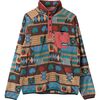 KAVU Teannaway Pile Uomo – Maglione In Poliestere Riciclato, Colore Mushroom Montage, Taglia S