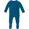 Kickee Pants - Solid Footie Zippered Pajamas - Infant Boys'