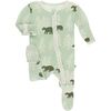 Kickee Pants - Solid Muffin Ruffle Zippered Footie Pajamas - Infant Girls'