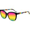 Knockaround - Deja Views Polarized Sunglasses - Rainbow on My Parade