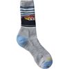 L.L.Bean - Katahdin Mountain Hiker Socks - Gray Heather/Cadet Blue