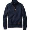 L.L.Bean - Quilted Long-Sleeve 1/4-Zip Pullover Sweatshirt - Women's - Classic Navy