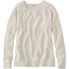 L.L.Bean - Midweight Cotton Slub Rollneck Regular Pullover - Women's - Paperwhite