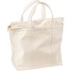 L.L.Bean - Boat and Tote Zip-Top Pocket Medium - Natural/Natural