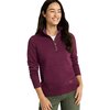 L.L.Bean - Quilted 1/4-Zip Pullover Sweatshirt - Women's - Fig