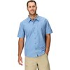 Marmot - AirExchange SolarShield Novelty Short-Sleeve Shirt - Men's - Rain Cloud Tomales Stripe