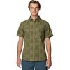 Mission Olive Ikat Jacquard