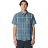Adriatic Blue Friction Plaid