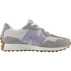 New Balance - 327 Shoe - Kids' - Grey Matter/Candied Violet