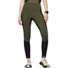 Norrona - Senja Equaliser Stretch Tights - Women's - Olive Night/Caviar