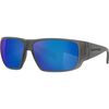 Matte Smoke Crystal/Blue Reflex