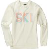 Original Retro Brand - Ski Sweatshirt - Women's - Antique White