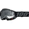 100% - ACCURI 2 Enduro Goggle - Black-Clear Lens
