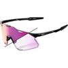 Gloss Black/Photochromic Purple Mirror Lens