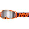 Neon Orange/Mirror Silver Flash Lens