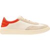 Off White/Molten Orange