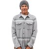Heather Grey Sunzal Stripe