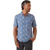 Outerknown - Studio Short-Sleeve Shirt - Men's - French Blue Seashells