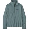 Patagonia - Micro D 1/4-Zip Fleece Pullover - Women's - Blue Sage