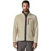 Patagonia - Retro Pile Jacket - Men's - Pelican/Smolder Blue