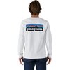 Patagonia - P-6 Logo Long-Sleeve Responsibili-T-Shirt - Men's - White