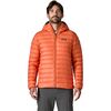 Patagonia - Down Sweater Hooded Jacket - Men's - Coal Orange