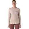 Patagonia - Capilene Cool Merino Blend Long-Sleeve Shirt - Women's - Fitz Roy Strata: Shroom Taupe