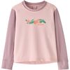 Patagonia - Baby Long-Sleeve Capilene Silkweight T-Shirt - Infants' - Friend Lei: Dorsal Pink