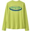 Patagonia - Capilene Silkweight Long-Sleeve T-Shirt - Kids' - '95 Oval Logo: Celery Green