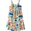 Patagonia - Tidal Threads Dress - Kids' - Sardines: Natural