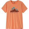 Patagonia - Capilene Cool Daily Fitz Roy Nimbus Shirt - Women's - Peach Sherbet