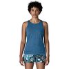 Patagonia - Capilene Daily Tank Top - Women's - Aquatic Blue/Light Aquatic Blue X-Dye