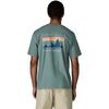 Patagonia - 73 Skyline Regenerative Organic Pilot Cotton T-Shirt - Men's - Blue Sage