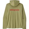 Patagonia - Capilene Cool Casting Logo Daily Hoodie - Men's - Gumtree Green/Light Gumtree Green X-Dye