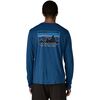 Patagonia - Capilene Cool '73 Skyline Long-Sleeve Daily Shirt - Men's - Clement Blue/Light Clement Blue X-Dye