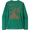 Patagonia - Capilene Cool Cloud Crag Long-Sleeve Daily Shirt - Men's - Gem Green/Light Gem Green X-Dye