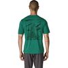 Patagonia - Capilene Cool Cloud Crag Daily Shirt - Men's - Gem Green/Light Gem Green X-Dye