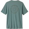 Patagonia - Capilene Cool Daily Spoke Stencil Shirt - Men's - Blue Sage/Light Blue Sage X-Dye